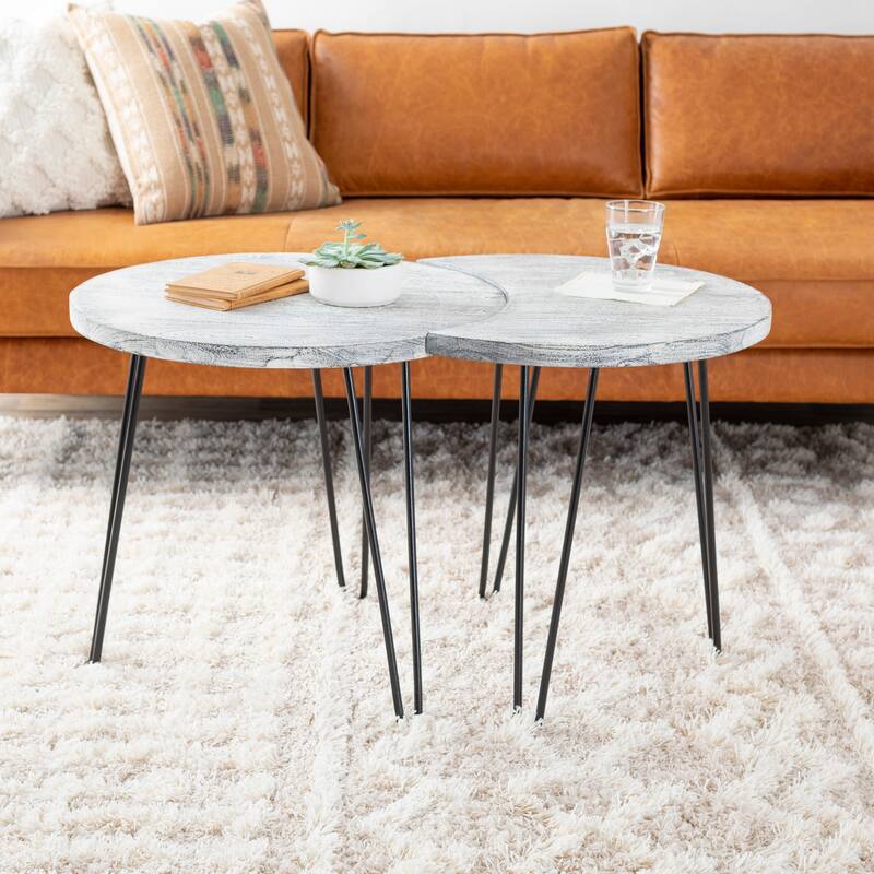Maisey Mid-Century Coffee Table Set