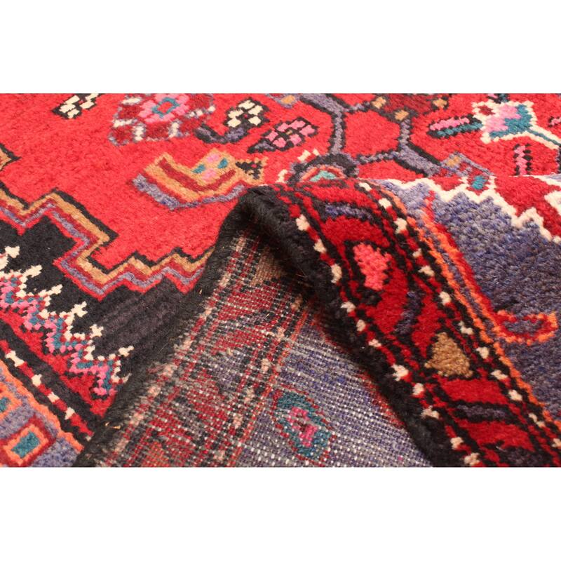 ECARPETGALLERY Hand-knotted Anadol Red Wool Rug - 4'2 x 8'0