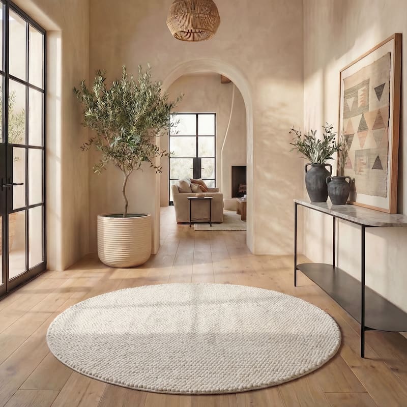 SAFAVIEH Handmade Natura Gonnie Wool Rug