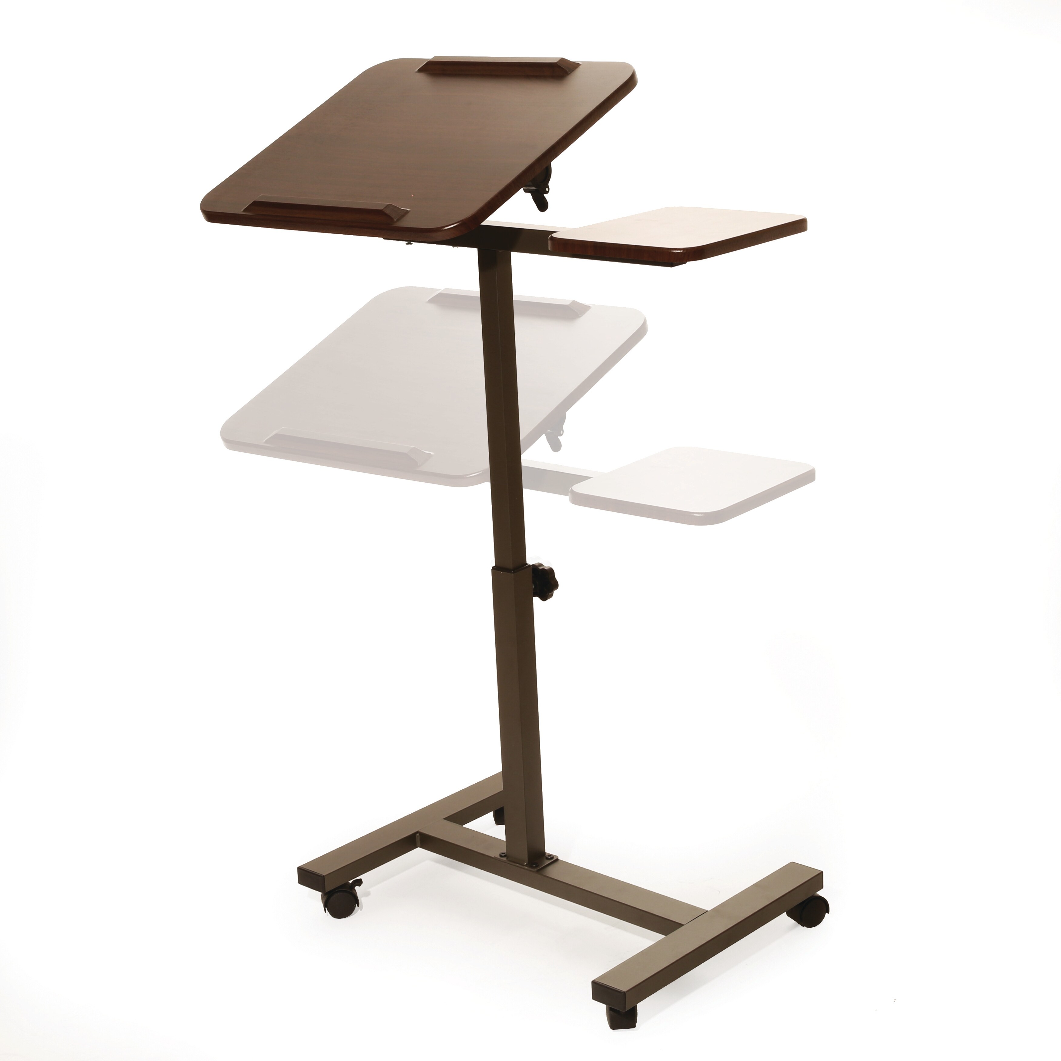 Seville mobile laptop desk cart sale