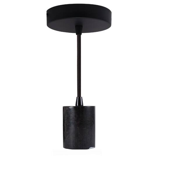 Bulbrite 1- Natural Marble Pendant Socket and Canopy