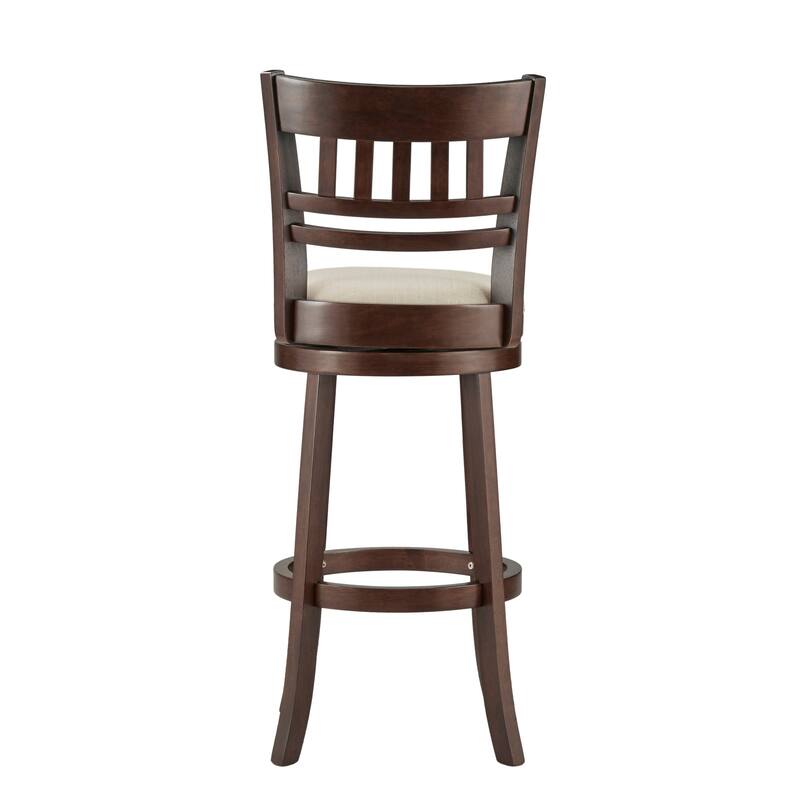 Verona Swivel 29-inch High Back Bar Stool by iNSPIRE Q Classic