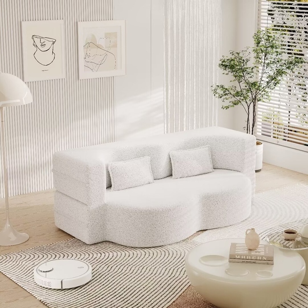 Convertible foam sofa cheap
