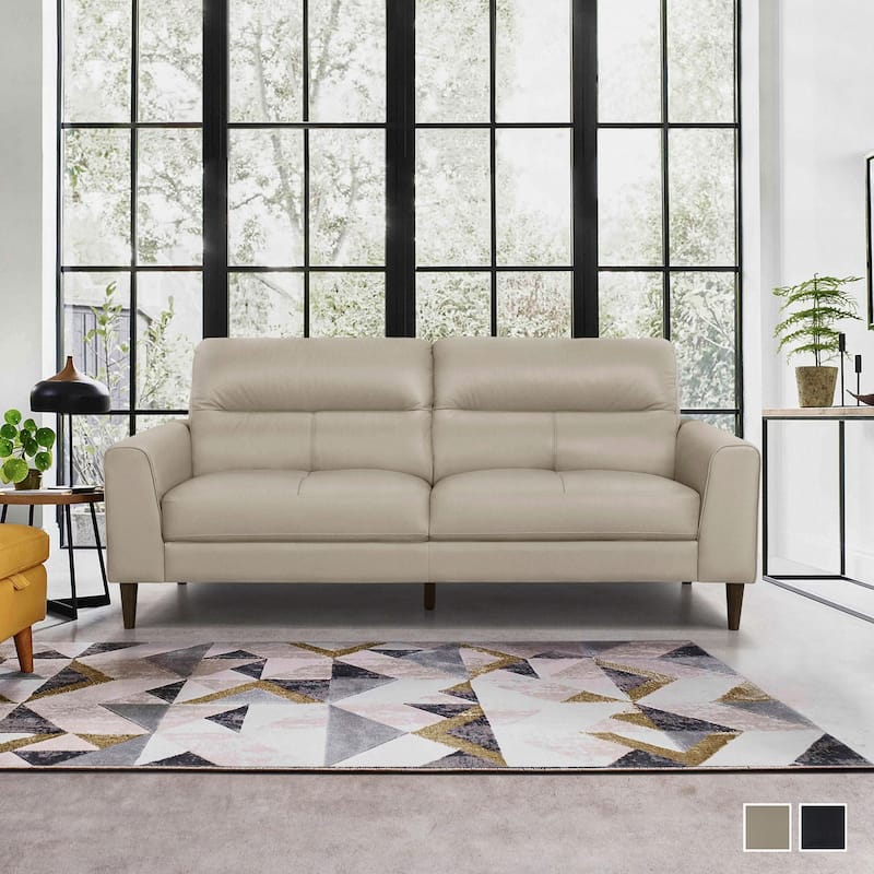 Dakota Leather Match Living Room Sofa