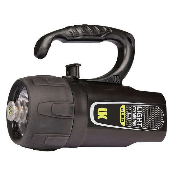 UK Light Cannon eLED (L1), Lantern Grip, Box Dive Light Black DS