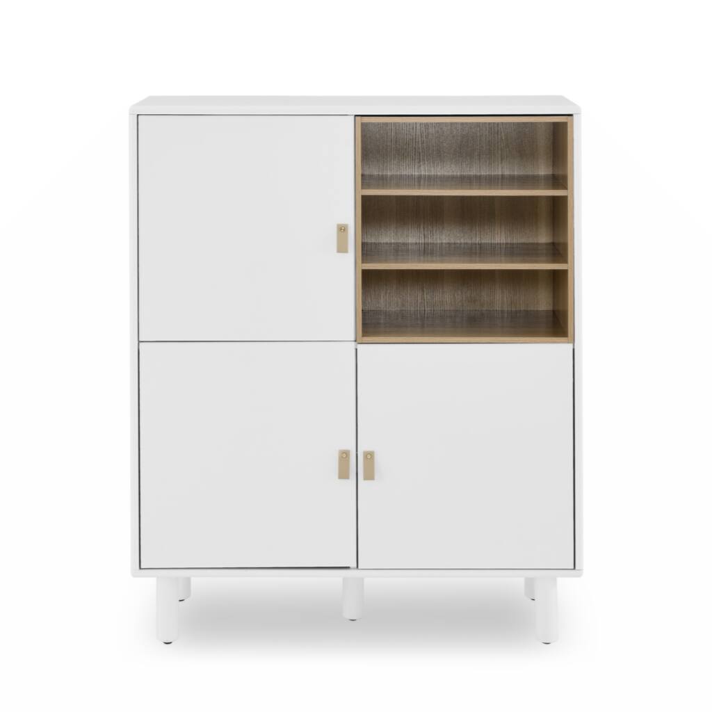 Storage cabinet with door, multifunctional storage cabinet, modern sideboard cabinet, wooden storage cabinet