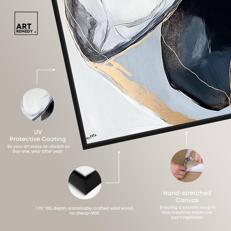 Mineral Essence I Canvas by Art Remedy