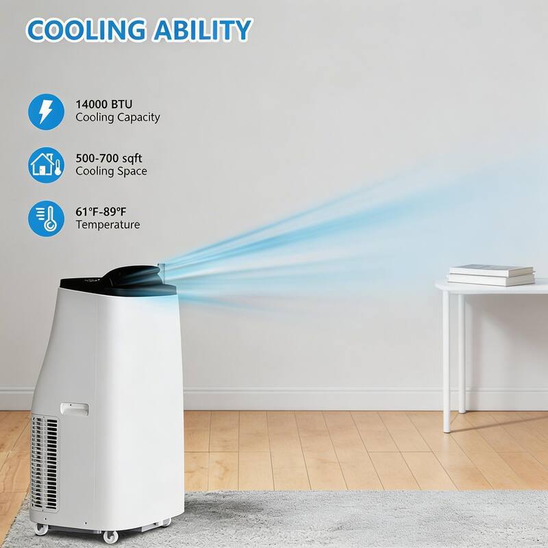 3-in-1 Air Conditioners, with Remote Control, 14000 BTU