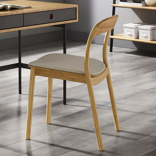 Greenington Hanna Chair Leather Seat, Wheat (Set of 2)