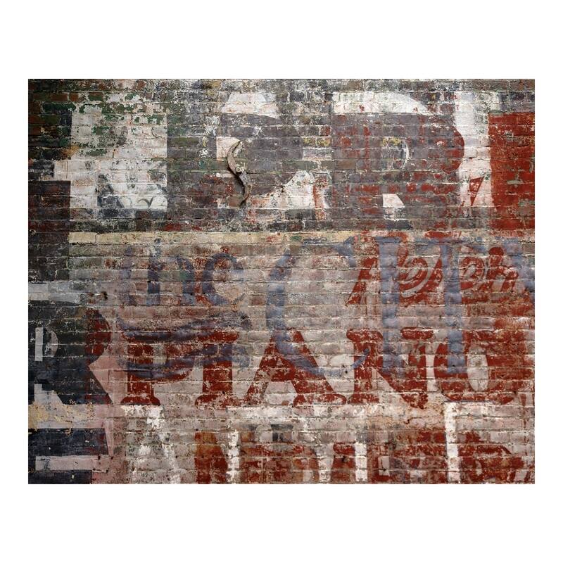 Warehouse Brick Wall Mural