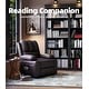 preview thumbnail 34 of 73, Oversized power recliner with heat, massage, 360 degrees swivel, and cup holder.