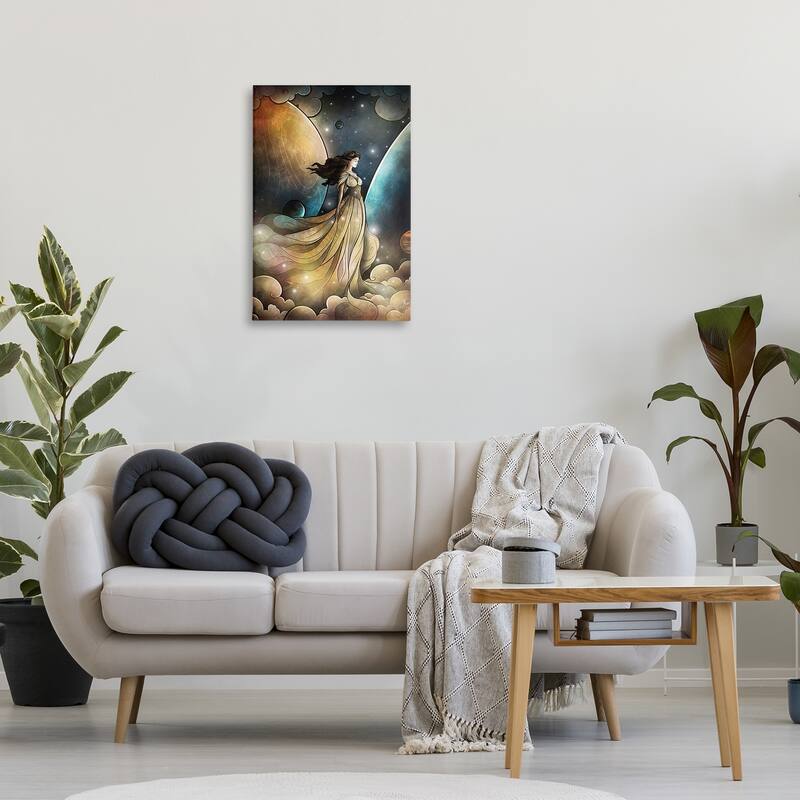 Stupell Heir of Heaven Portrait Canvas Wall Art Design By Mandie Manzano