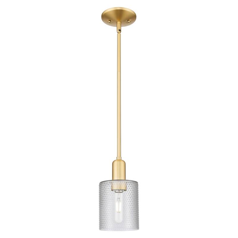 Innovations Lighting Endless Possibilities Arcadia - Cobbleskill - 1 Light 5" Stem Hung Mini Pendant