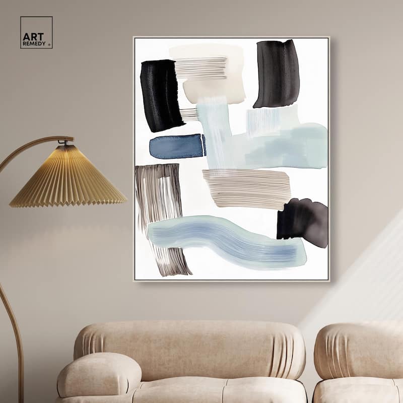 Abstract Order Canvas by Art Remedy