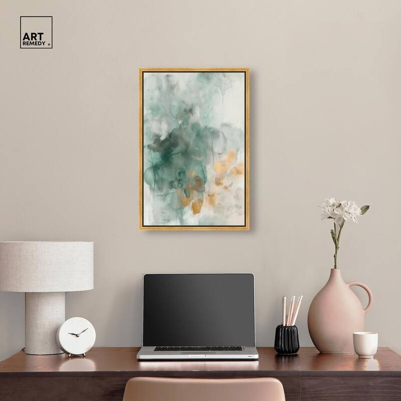 Verdant Vapors III Canvas by Art Remedy