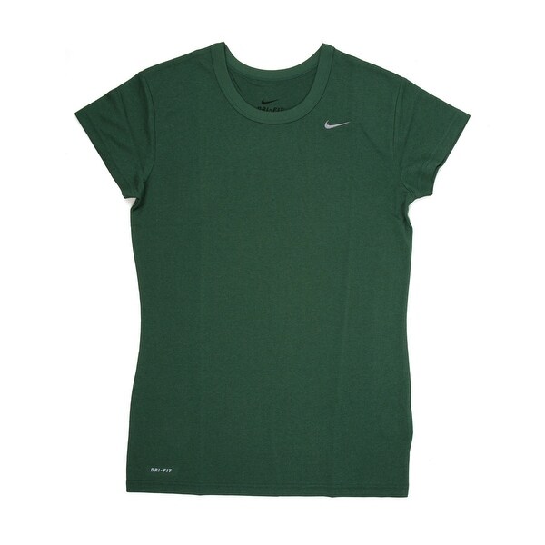 green nike shirt women's