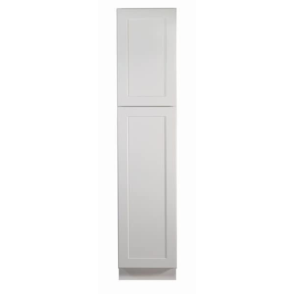shop design house 561787 brookings 18" double door pantry cabinet