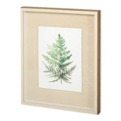WILD GREENS I Framed Art Print