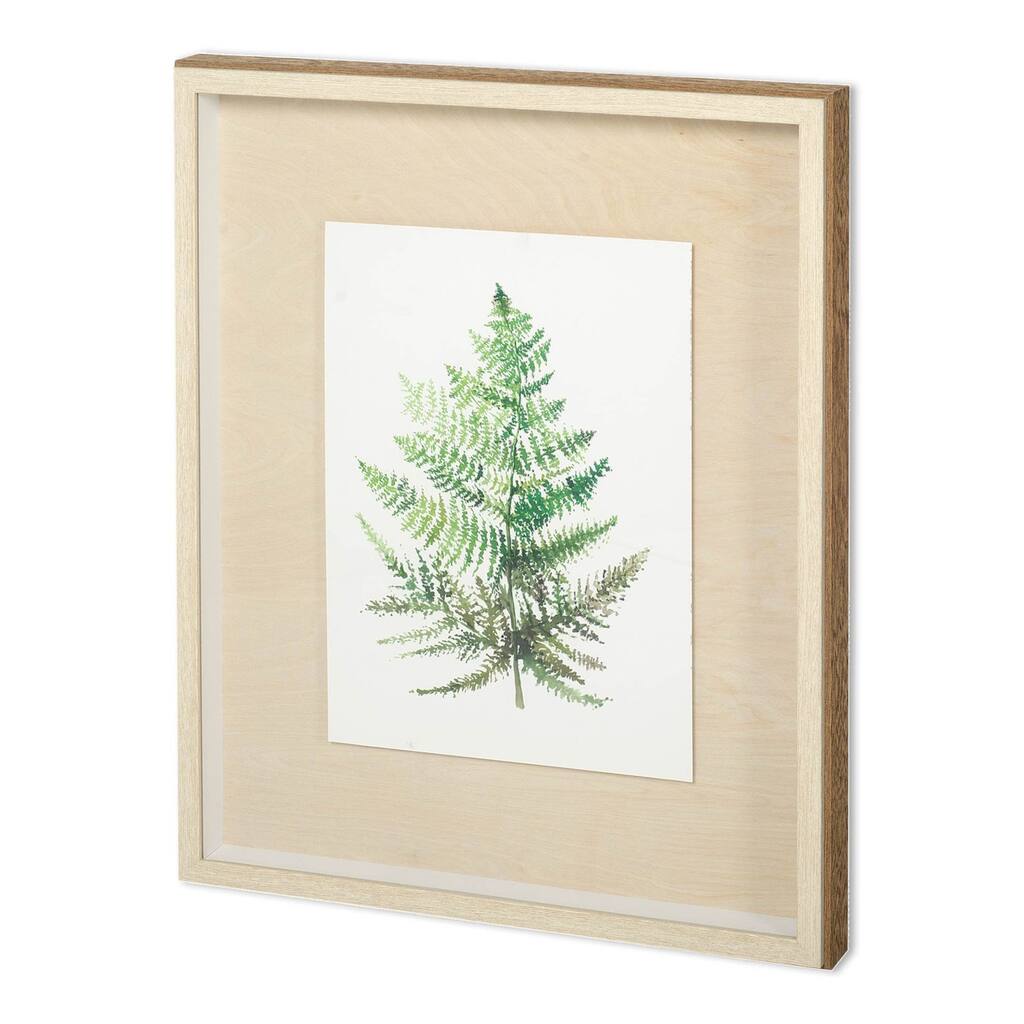WILD GREENS I Framed Art Print