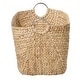 preview thumbnail 44 of 69, Handmade Dried Plant Wicker Contemporary Storage Basket