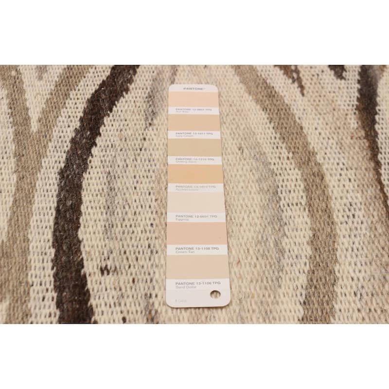 Ankara FW Cream Kilim 5'0" x 8'0" - 5'0 x 8'0