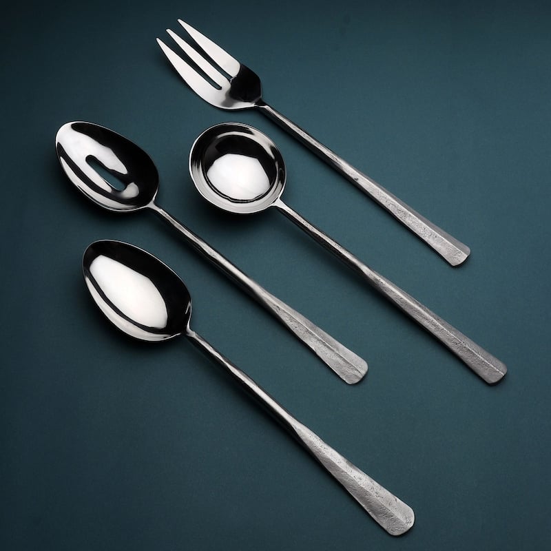 INOX Ridge Hostess Serving 4 Pc. Set