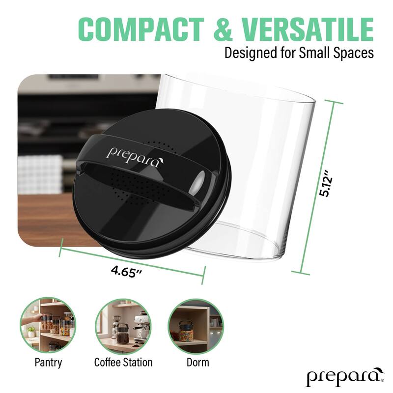 Prepara Set of 2 Evak Fresh Saver Airtight Containers