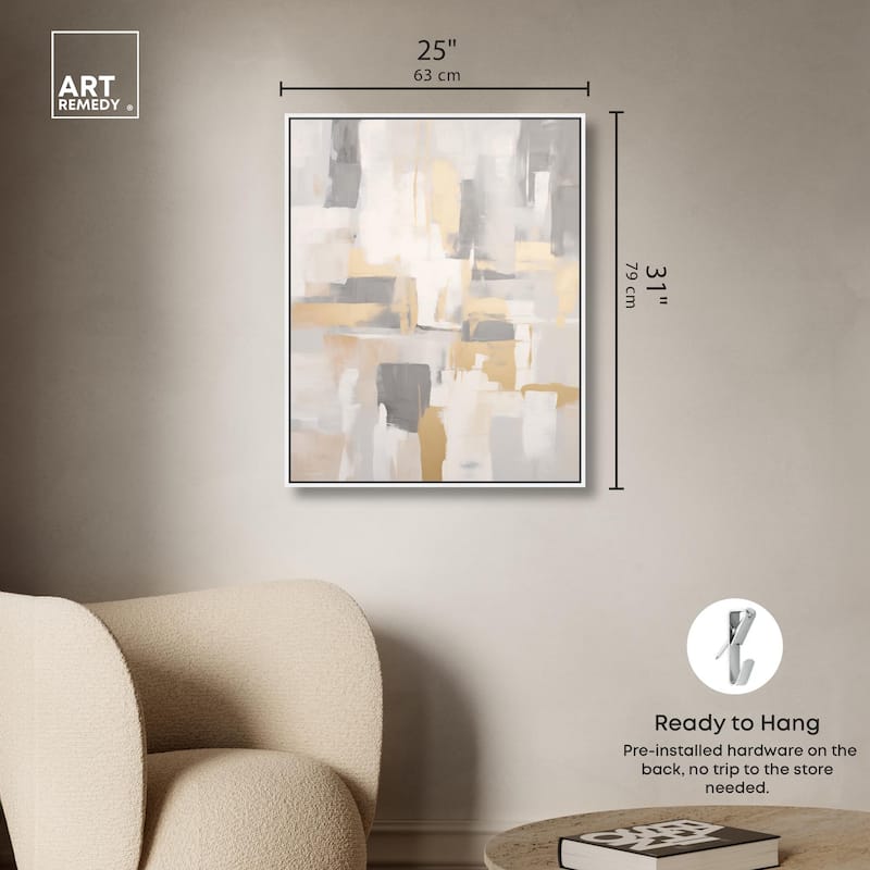 Soft Brilliance I Canvas by Art Remedy