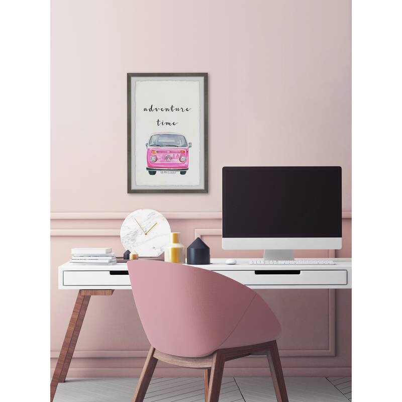 Adventure Time Framed Wall Art, Elegant Home Touch - Sophisticated Artwork for Refined Décor