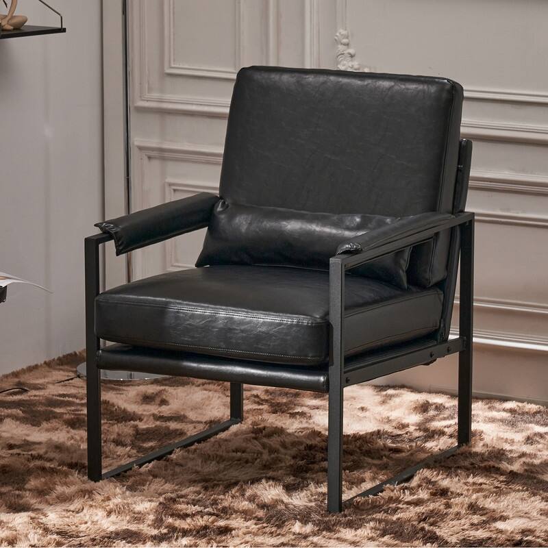 Modern Single Iron Frame Leisure Chair