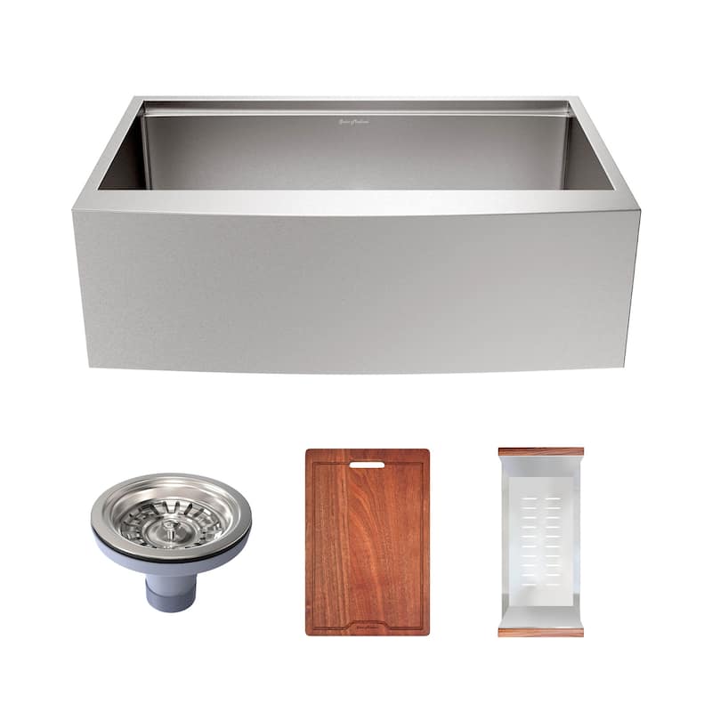 Swiss Madison SM-KS780 Rivage 33" Farmhouse Single Basin Stainless