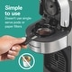 preview thumbnail 4 of 7, Hamilton Beach The Scoop Single-Serve Stainless Steel Coffee Maker with Removable Reservoir