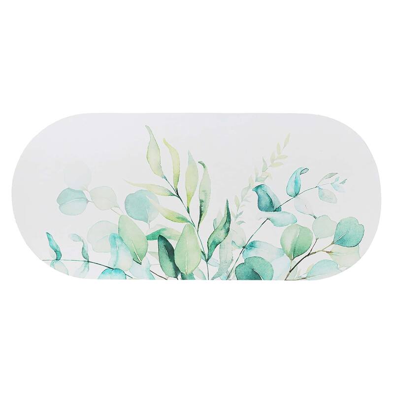 Decorative Runner Bath Mat 40x18 Ultra Absorbent Quick Dry Rug