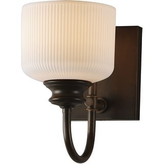 Maxim 21491WT Bisque 10" Tall 1 Light Wall Sconce