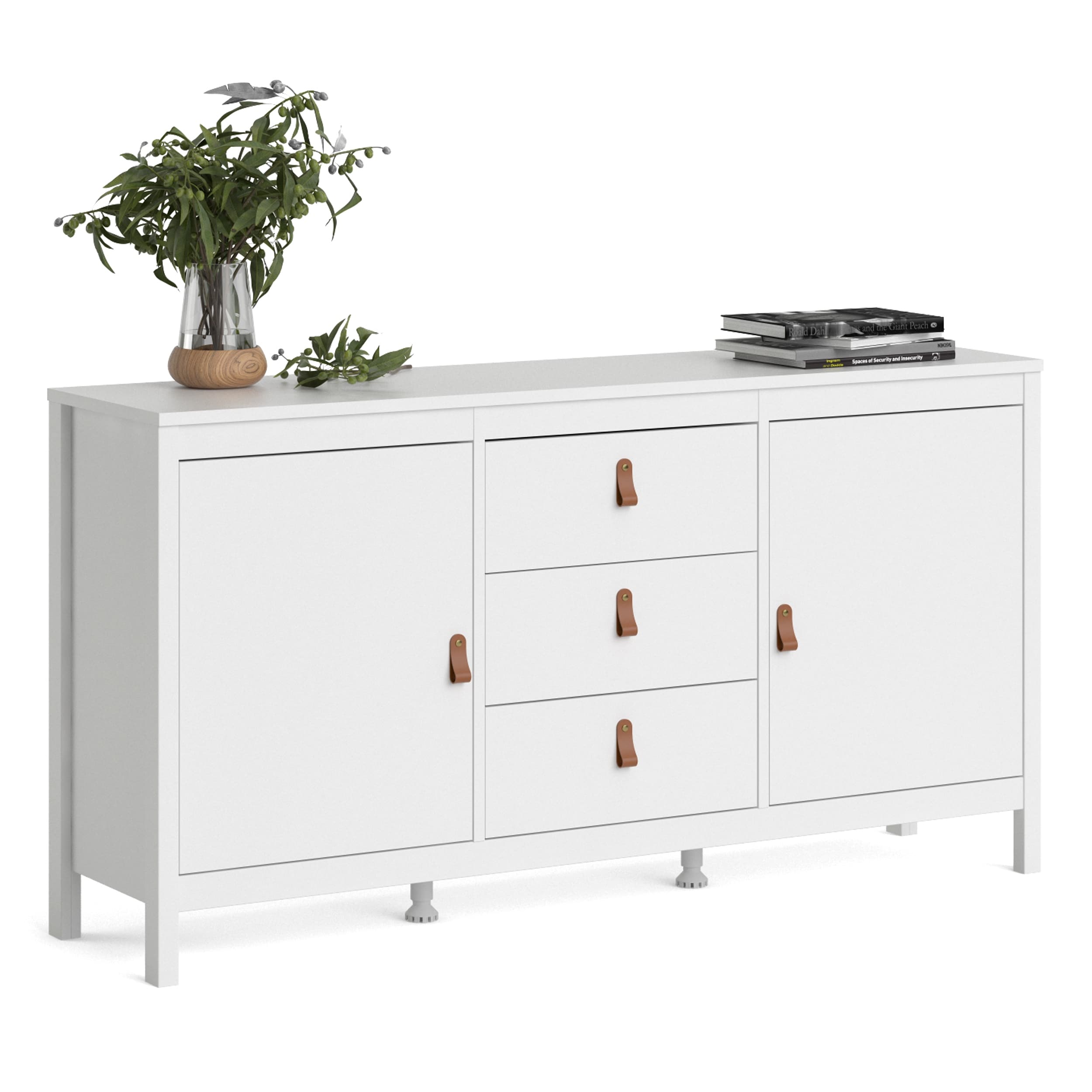 Den - 2-Door & Porch Sale with Bed & Bath 3-Drawers - 33673465 On Sideboard - Madrid Beyond