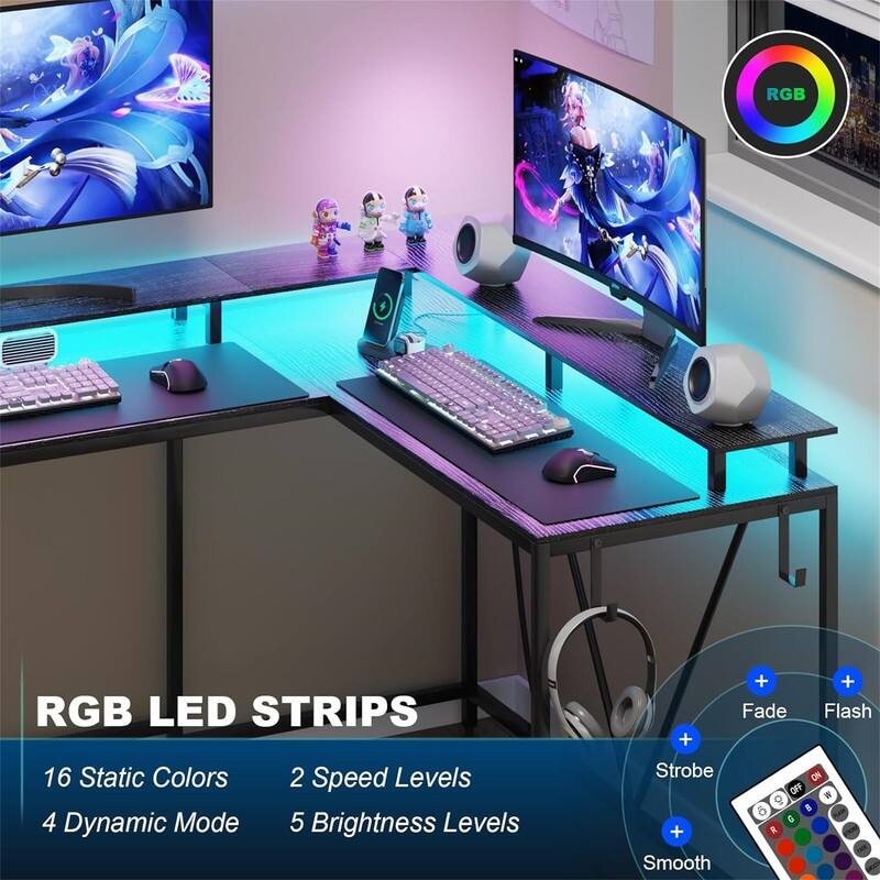 L Shaped Gaming Desk