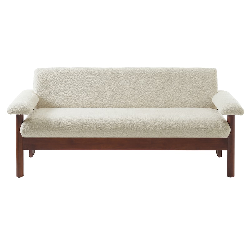 Modern Loveseat Sofa 2 Seater Couch 72.8" Loveseat Couch with Armrest Pillows for Living Room or Small Space