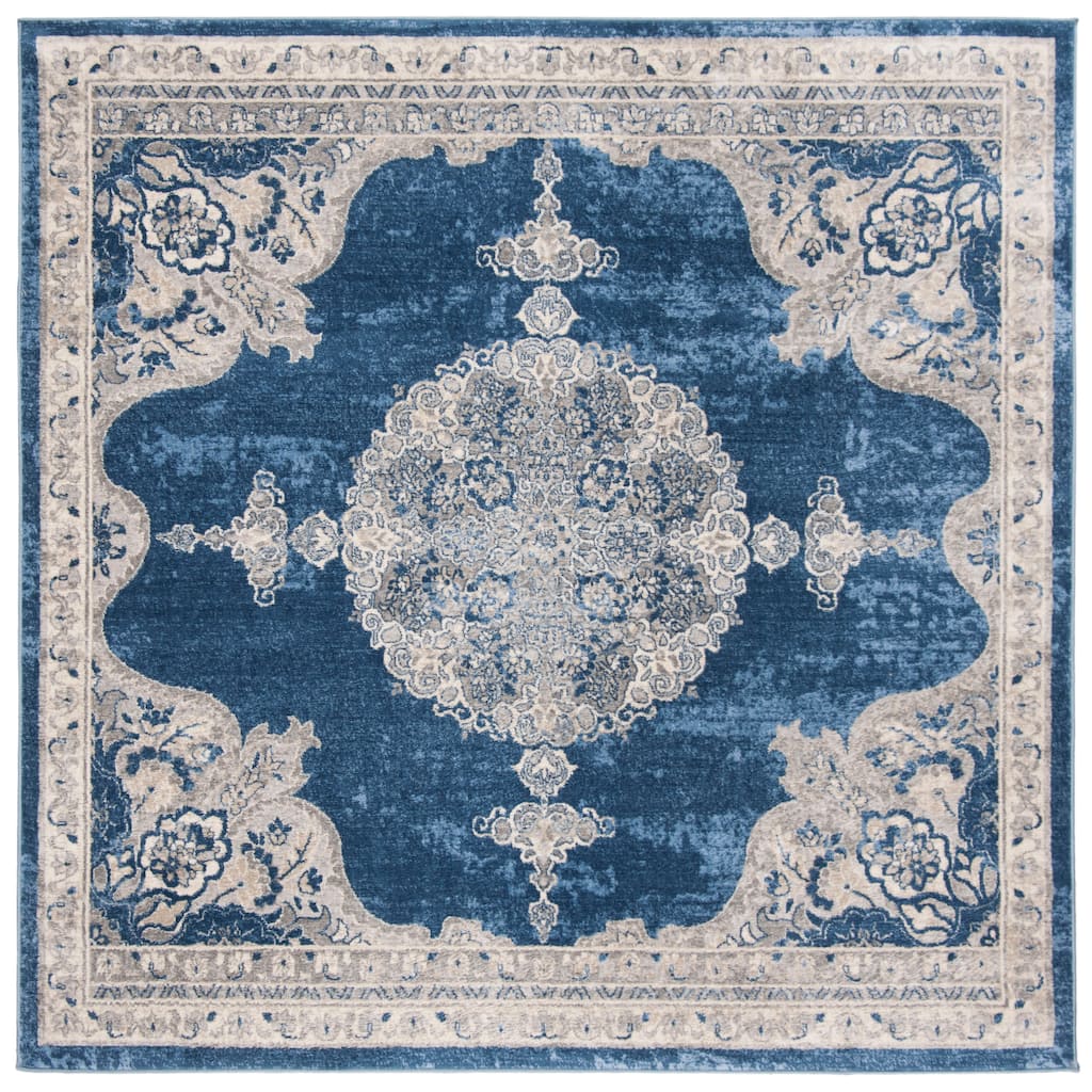 SAFAVIEH Brentwood Coralyne Traditional Oriental Rug - 6'7" Square