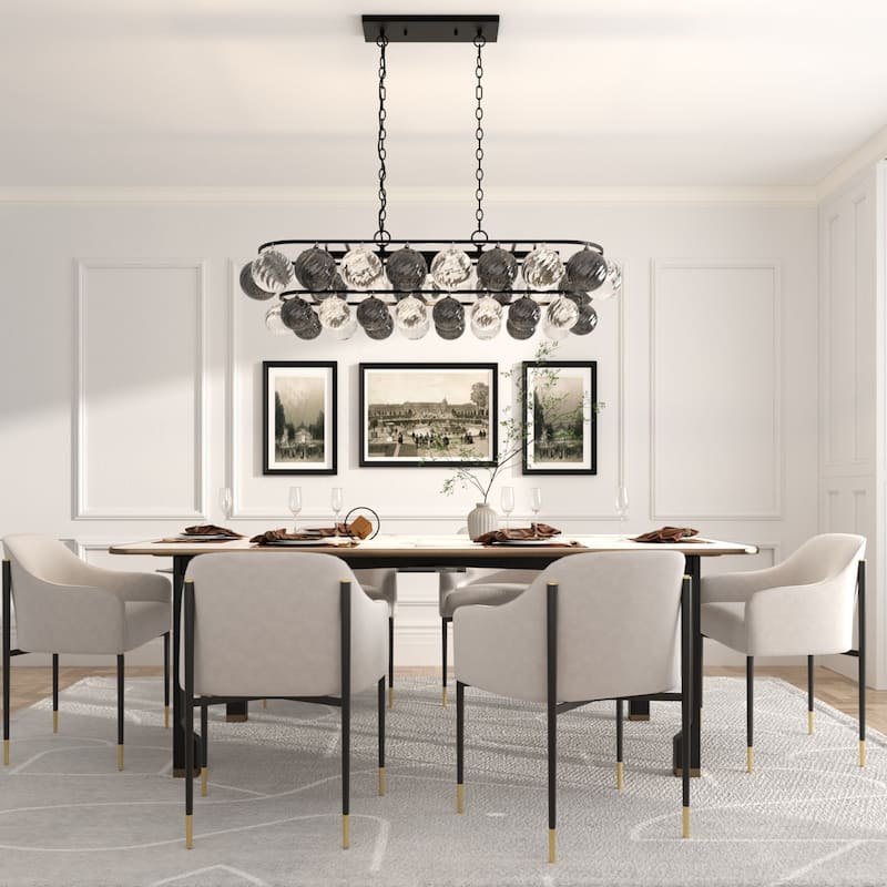 Acroma 5 - Light Dimmable Bubble Dining Room Chandelier