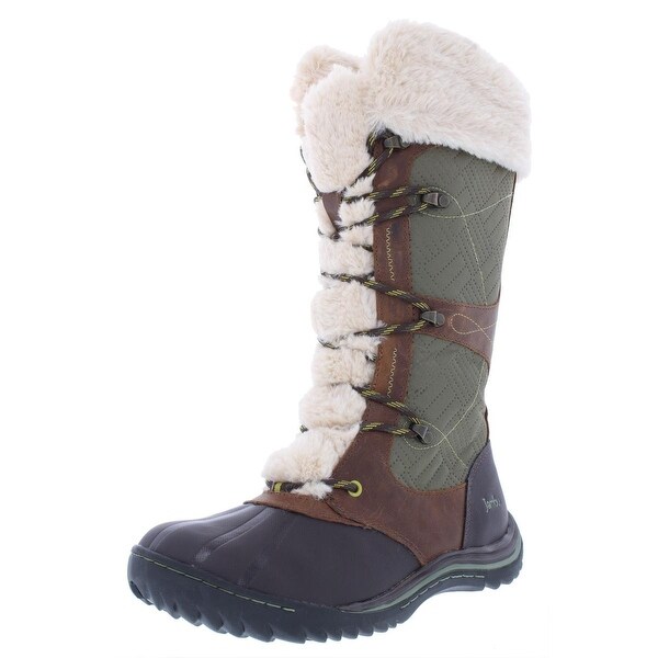 womens black winter boots with fur