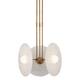 Option Vintage Brass / Glossy Opal Glass