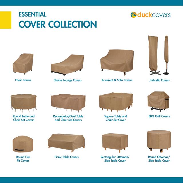 Duck Covers Essential Patio Chair Cover