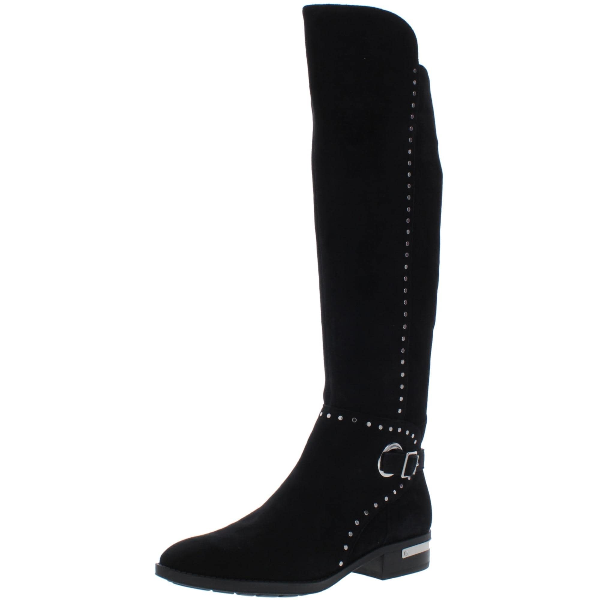 flat heel riding boots