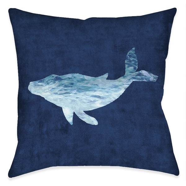 slide 1 of 1, The Abyss Whale Indoor Pillow