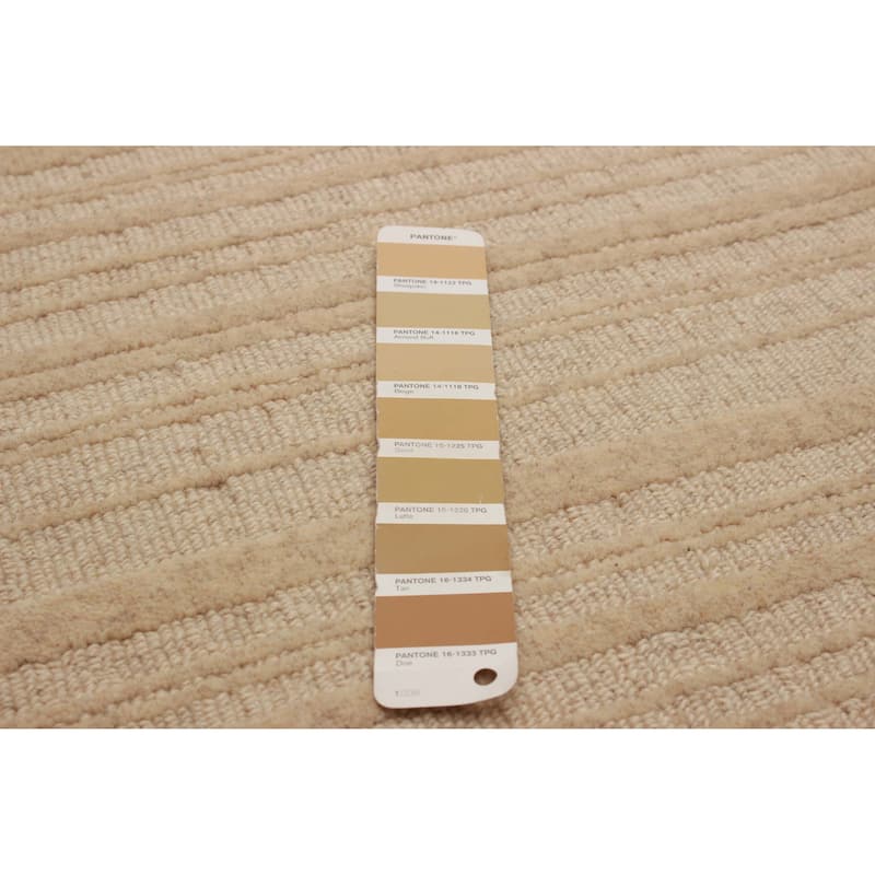 Kashkuli Gabbeh Beige Rug 5'2" x 5'2" - 5'2 x 5'2