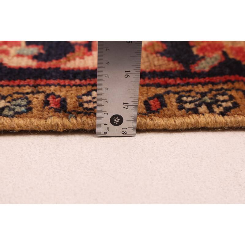 ECARPETGALLERY Hand-knotted Anatolian Vintage Dark Copper Wool Rug - 4'8 x 10'5