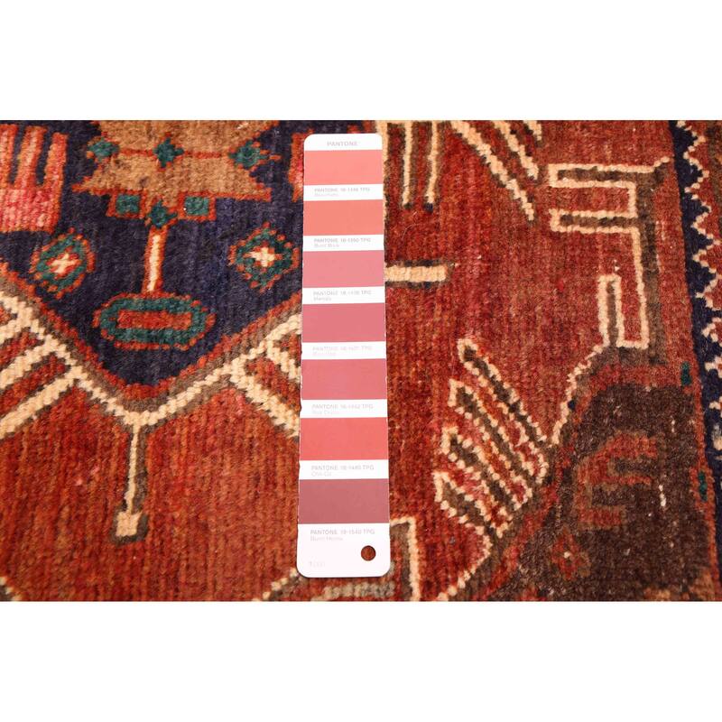 ECARPETGALLERY Hand-knotted Konya Anatolian Red Wool Rug - 3'11 x 13'9