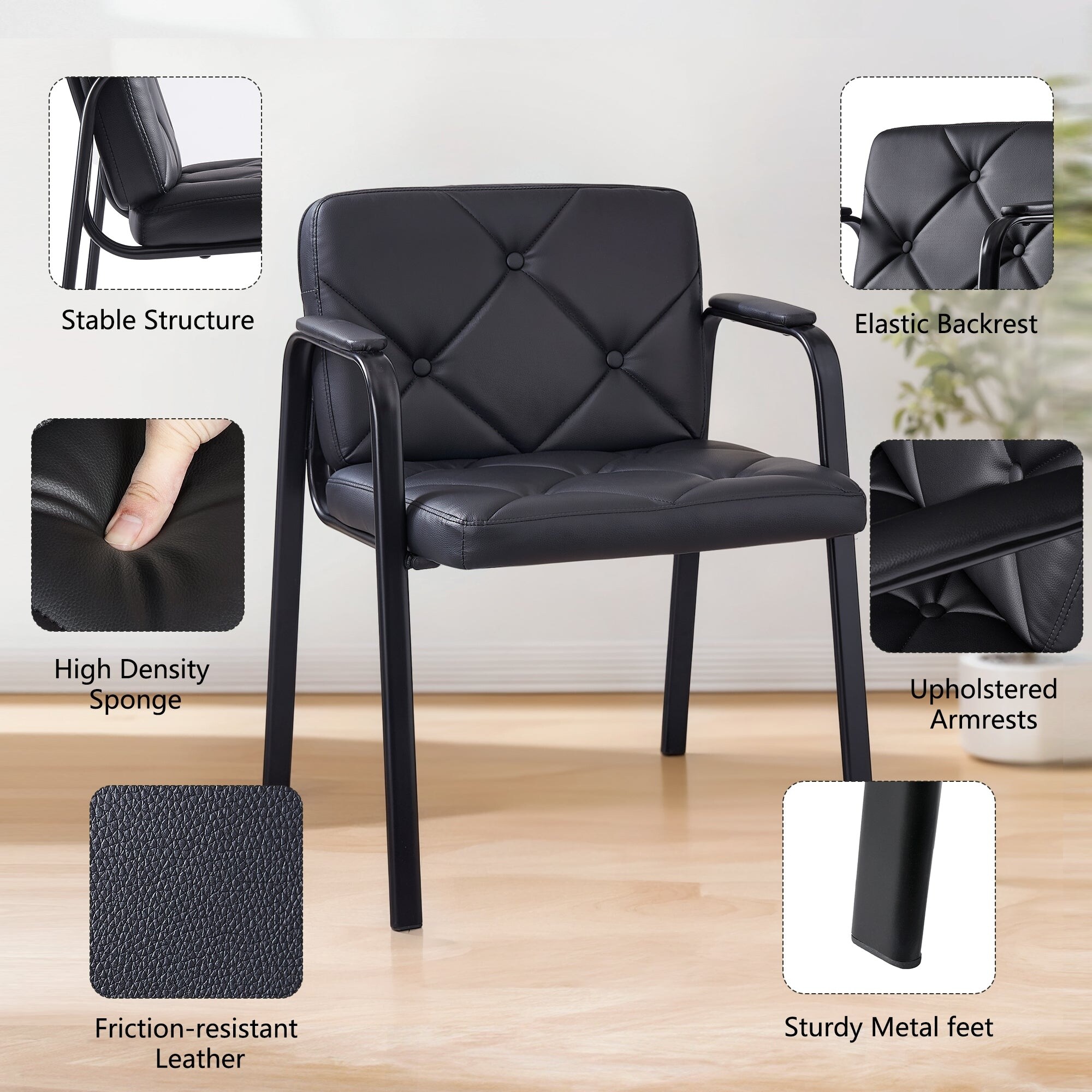 NDI Office Furniture Mesh Back Padded Seat Guest Arm Online