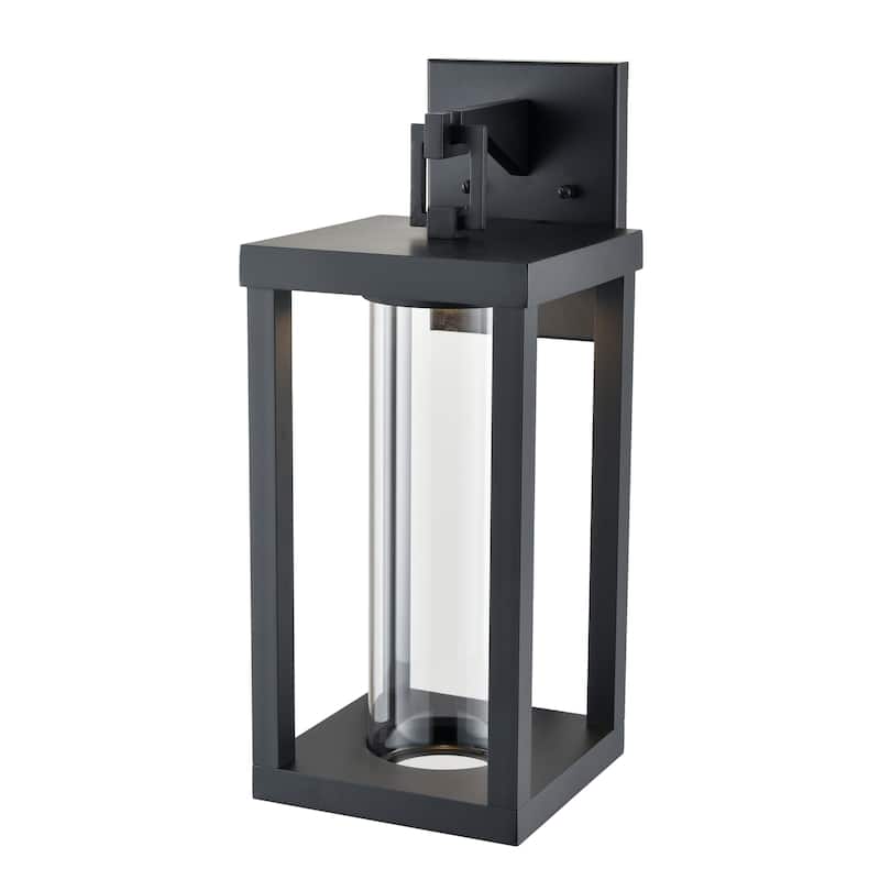 Dumont LED Outdoor Wall Sconce Powder Coated Black - Powder Coated Black