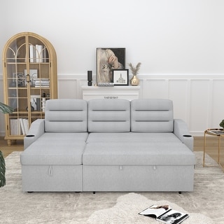 Pull-Out Sofa Bed Convertible Sleeper Combo Sofa - Bed Bath & Beyond ...